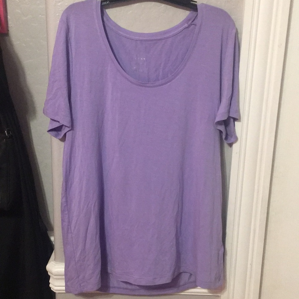 Purple Crew Neck T-Shirt